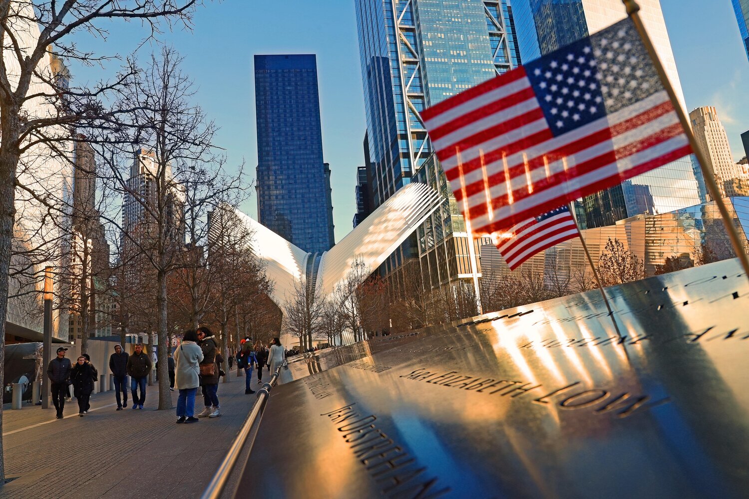 Since the completion of the National 911 Memorial and Museum, I have been able to visit several times the same site where I ministered from September to October 2001. This photo was captured on February 11, 2023, in New York.